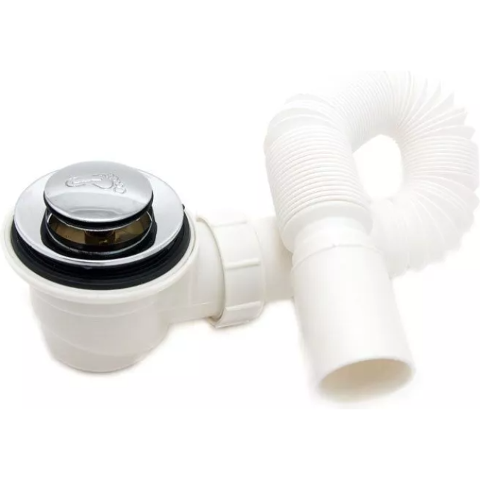Сифон ERLIT для высоких поддонов клик-клак без отстойника 0923025004